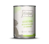 MjAMjAM - Comida húmeda prémium para Gatos - Deliciosa Carne de Calabaza al Vapor, 1 Paquete (1 x 400 g), sin Cereales con Mucha Carne
