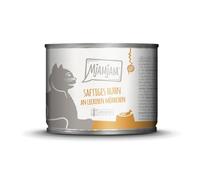 MjAMjAM - Comida húmeda prémium para Gatos: jugoso Pollo en deliciosas Zanahorias, 1 Paquete (1 x 200 g), sin Cereales con Mucha Carne