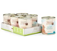 MjAMjAM - comida húmeda premium para gatos - paquete mixto V - puro placer de la carne, paquete de 6 (6 x 800 g), sin cereales con carne extra