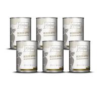 MjAMjAM - Comida húmeda Premium para Perros - Delicioso búfalo con Patatas cocidas, Pack de 6 (6 x 400g), sin Cereales con Extra de Carne