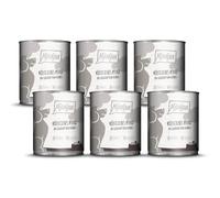 MjAMjAM - Comida húmeda Premium para Perros - Delicioso Caballo con Calabaza al Vapor, Pack de 6 (6 x 800 g), sin Cereales con Extra de Carne