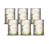 MjAMjAM - Comida húmeda Premium para Perros - naturalmente Deliciosa - Bio Pollo con Zanahorias, Pack de 6 (6 x 400g), sin Cereales con Extra de Carne