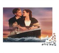 MJCZEGDCR Titanic Puzzles 1000 Piezas Adultos Educational Game Juego De Rompecabezas para Decoración del Hogar Cumpleaños Stress Relief 1000pcs (75x50cm)