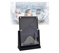 MJDHS Tablero De Escritorio Galton, Modelo Experimental para Demostrar FenóMenos Aleatorios, Modelo MatemáTico De DistribucióN Normal, Herramienta De EnseñAnza En Laboratorios De FíSica(Color:Negro)