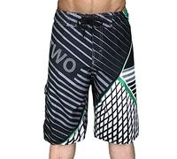 MJGkhiy Bañador para hombre de playa largo, bermudas de surf, bañador de secado rápido, pantalones cortos de baño, bañadores de piscina, pantalones cortos deportivos de playa con bolsillo y cordón,