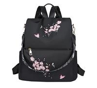 MJGkhiy Bolso mujer mochila oferta antirrobo Daypack Casual mochila mujer escuela media bandolera Daypack pequeña trabajo multifuncional mochila mujer escuela superior bolsos de hombro, Negro