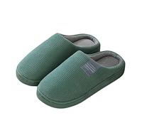 MJGkhiy Chanclas de mujer de invierno de casa espuma viscoelástica peludas zapatillas antideslizantes cerradas delante Slippers suaves cálidas zapatos de casa felpa elegantes zapatillas invierno