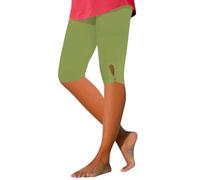 MJGkhiy Leggins 3/4 Mujer Push Up Cintura Alta Pinocchio Deportivo Jogging Elásticos Pantalones de Rodilla Correr Capri Pantalones Chándal Oferta Yoga Ropa Pilates Cortos Pantalones Cortos Fitness,