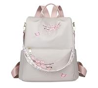 MJGkhiy Mochila mujer bolso mochila trabajo bolso casual mochila profesora mujer escuela pequeño bolsos playa moda grande mochila mujer escuela bolsos de hombro, Color blanco.