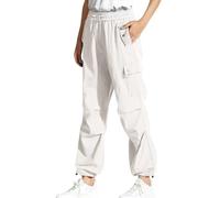 MJGkhiy Pantalones de carga para mujer, ligeros, cintura alta, pantalones de senderismo con bolsillos al aire libre, deportivos, largos, pantalones de pierna ancha, pantalones de chándal de fitness