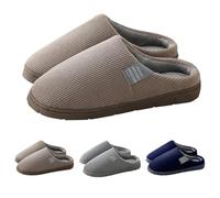 MJGkhiy Pantuflas de mujer de invierno cerradas por delante peludas slippers peluche espuma viscoelástica zapatillas invierno elegantes antideslizantes zapatillas cálidas cómodas zapatos de casa
