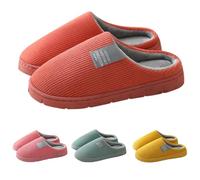 MJGkhiy Pantuflas de mujer de invierno cerradas por delante peludas slippers peluche espuma viscoelástica zapatillas invierno elegantes antideslizantes zapatillas cálidas cómodas zapatos de casa