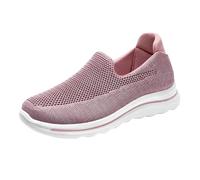 MJGkhiy Zapatillas de verano para mujer, elegantes, cómodas, deportivas, sin cordones, zapatillas para correr, senderismo, ligeras, negras, ortopédicas, zapatillas de deporte, correr, transpirables