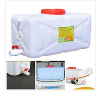 MJHETCY Contenedores de Agua para Acampar, Bidón Plástico con Grifo Almacenamiento de Agua Contenedor De Agua Viajes Cubo de Agua Cargador de Agua Tanque de Agua portátil(25L)