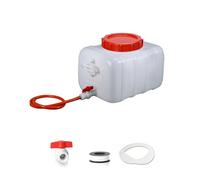MJHETCY Tanque De Agua 25L/35L/50L/80L/110L/200L Cubo De Plástico, Torre De Agua Espesada Rectangular De Grado Alimenticio con Grifo para Almacenamiento De Agua Doméstico(Size:35L)