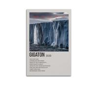 MJIFEI Gigaton by Pearl Jam - Póster de pared de arte vintage para decoración de habitación, póster estético para dormitorio, 40 x 60 cm, estilo sin marco