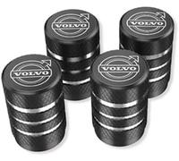 MJIKOYE 4 Piezas Tapas de Válvula de Neumático para Volvo S40 S60 S70 S80 S90, Antipolvo Antifugas Válvula Neumático Accesorios Neumáticos,B