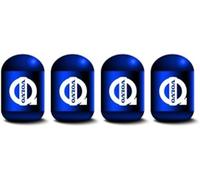 MJIKOYE 4 Piezas Tapas de Válvula de Neumático para Volvo XC40 XC60 XC70 XC90 S40 C30 C70 S80 S90 V40 V60 V90, Antipolvo Antifugas Válvula Neumático Accesorios Neumáticos,C