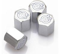 MJIKOYE 4 Piezas Tapas de Válvula de Neumático para Volvo XC40 XC60 XC70 XC90 S40 C30 C70 S80 S90 V40 V60 V90, Antipolvo Antifugas Válvula Neumático Accesorios Neumáticos