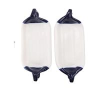 MJINA A48F-2PCS Defensa Inflable for Bote, Defensa de Ancla de PVC for Bote, Defensa for yate, protección UV, Parachoques Acanalado, Accesorios for Botes