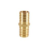 MJINA Adaptador de Conector de púas de Cobre, Accesorio de Manguera Recta de latón, Junta Reductora de púas Iguales de 3, 4, 5, 6, 7, 8, 10, 12, 14 y 16 mm(10mm-16mm)