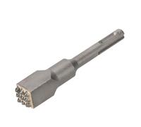 MJINA Brocas for Martillo abujardado con cincel de 9 Dientes y Punta de carburo de tungsteno con vástago SDS/Plusfor Cemento, hormigón, Piedra, mármol y Granito