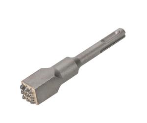 MJINA Brocas for Martillo abujardado con cincel de 9 Dientes y Punta de carburo de tungsteno con vástago SDS/Plusfor Cemento, hormigón, Piedra, mármol y Granito