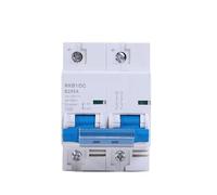 MJINA Disyuntor de CC Disyuntor de CC 2P 80A 100A 125A 150A 200A 250A 12V 24V 48V 60V 72 96V célula Solar RV yate Scooter Interruptor de protección de batería(100A)