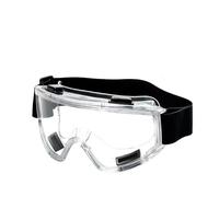 MJINA Gafas de seguridad antisalpicaduras, a prueba de polvo y viento, for trabajo, laboratorio, protección ocular, investigación industrial, lentes transparentes.(10pc)