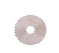 MJINA Motosierra Circular de 2,5 Pulgadas y 63 mm, Disco de Corte de esmeril de aleación HSS de Resina de 60 mm, Accesorio eléctrico(6.3cm -Silver)