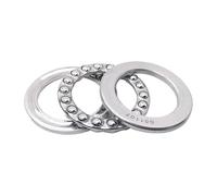 MJINA Rodamientos axiales de Bolas Planos Rodamientos de Bolas de Empuje de Acero Inoxidable 1PSC SUS440 SUS304 S51112 S51113 S51114 S51115 S51116 S51117 S51118 S51120(S51112 60X85X17)