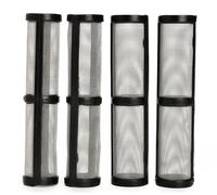 MJJEsports 4 Unids Negro Airless Pulverizador Bomba De Pulverización Filtro 60 Pantalla De Malla Para 390 395 495 595 Pulverizador