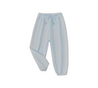 Mjjsk Pantalones de pana para niños, pantalones casuales con cintura elástica, pantalones de jogging para niños, pantalones clásicos lisos, pantalones de jogging suaves para niños, pantalones de