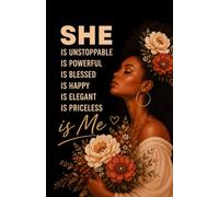 MJK Black Woman Motivational Notebook Journal for Writing 5.5x8.3in | African American Gifts for Women, Inspirational Notebook for Notes, Black Woman Gifts Hardcover Paperback Notebook | 120 Pages