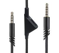 MJKOR Cable de control de volumen en línea Astro A10 A40, cable de audio para juegos compatible con auriculares Astro A10 A40 (2 metros, función de control de volumen)