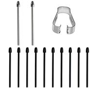 MJKOR Puntas de repuesto para bolígrafo Remarkable 2 Marker Plus, puntas de lápiz compatibles con Kindle Scribe Basic y Premium Pen (2 puntas de metal, 10 puntas 2B)