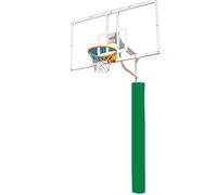 MJMLUCK Acolchado Protector Redondo para Postes de Garaje, Resistente, de 1,5 m, para Aros de Baloncesto y columnas de gimnasios, canchas y Parques. Acolchado Envolvente Personalizable (Verde,