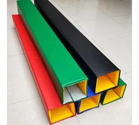 MJMLUCK Almohadillas anticolisión cuadradas de 1,8 m de Alto, envolventes, Resistentes y de Seguridad para Postes Cuadrados de 10 x 10 cm, 15 x 12 cm, 15 x 15 cm, 18 x 17 cm y 20 x 20 cm (Amari