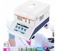 MJMLUCK Analizador Digital de Humedad con halógeno, Control preciso de Temperatura de 60 a 160 °C para medición precisa de Humedad en Polvo, infusiones, Granos de maíz, Agricultura y Medicina (100 g