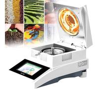 MJMLUCK Analizador Digital de Humedad con lámpara halógena de Alta eficiencia e Interfaz USB para análisis precisos en Agricultura, Medicina y plásticos.