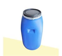 MJMLUCK Barril de plástico Grueso, bidón de Almacenamiento con Tapa, Cubo Multifuncional, Apto para fábricas, restaurantes y hogares (100 L)