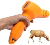 MJMLUCK Descornador eléctrico para Ganado Vacuno y caprino. Kit de descornado a batería de Calentamiento rápido. Herramienta para descornar Ganado y corderos en Granjas y ranchos.