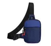 MJNUONE Mini bolsa bandolera impermeable pequeña bolsa cruzada multiusos ligera para hombres y mujeres, Azul