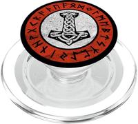 Mjolnir Thor Hammer Viking Odin Wotan Norse Mythology Nordic PopSockets PopGrip para MagSafe