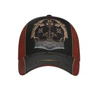 Mjolnir Vikingo, Martillo del Trueno, Dios Nórdico, Cultura Nórdica Unisex Sombrero-Papá Clásica Gorra De Béisbol Peso Ligero Gorra-Deportiva para Golf Ciclismo Viaje