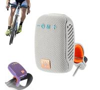 MJOYIS Altavoz Bluetooth Portátil Velocityh para Ciclismo, Altavoz Inalámbrico para Manillar de Bicicleta, Minialtavoces Impermeables Ipx5, Diseño Integrado, Sonido Potente, Ideal para(Verde)