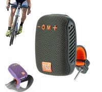 MJOYIS Altavoz Bluetooth Portátil Velocityh para Ciclismo, Altavoz Inalámbrico para Manillar de Bicicleta, Minialtavoces Impermeables Ipx5, Diseño Integrado, Sonido Potente, Ideal para(Purple)