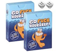 MJOYIS Go Fuck Yourself Card Game, Go Fish Card Game for Adults of Life'S Little Humiliations, Goes F*CK Yourselves for Parties, Game Nights, New Gag Gifts, Fun Board Games(Fish-2pcs)
