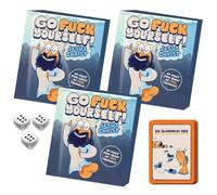 MJOYIS Go Fuck Yourself Card Game, Go Fish Card Game for Adults of Life'S Little Humiliations, Goes F*CK Yourselves for Parties, Game Nights, New Gag Gifts, Fun Board Games(Old man-3pcs)