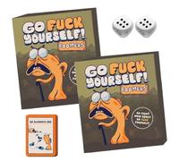 MJOYIS Go Fuck Yourself Card Game, Go Fish Card Game for Adults of Life'S Little Humiliations, Goes F*CK Yourselves for Parties, Game Nights, New Gag Gifts, Fun Board Games(Eye fish-2pcs)